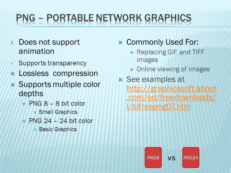 PNG – Portable Network Graphics