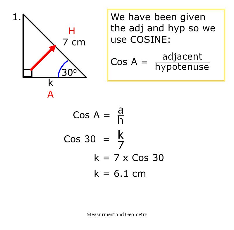 Measurment and Geometry