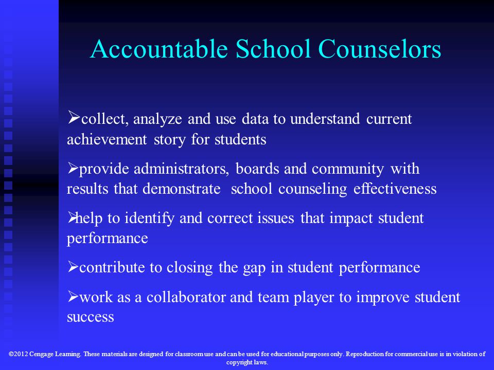 Accountable School Counselors