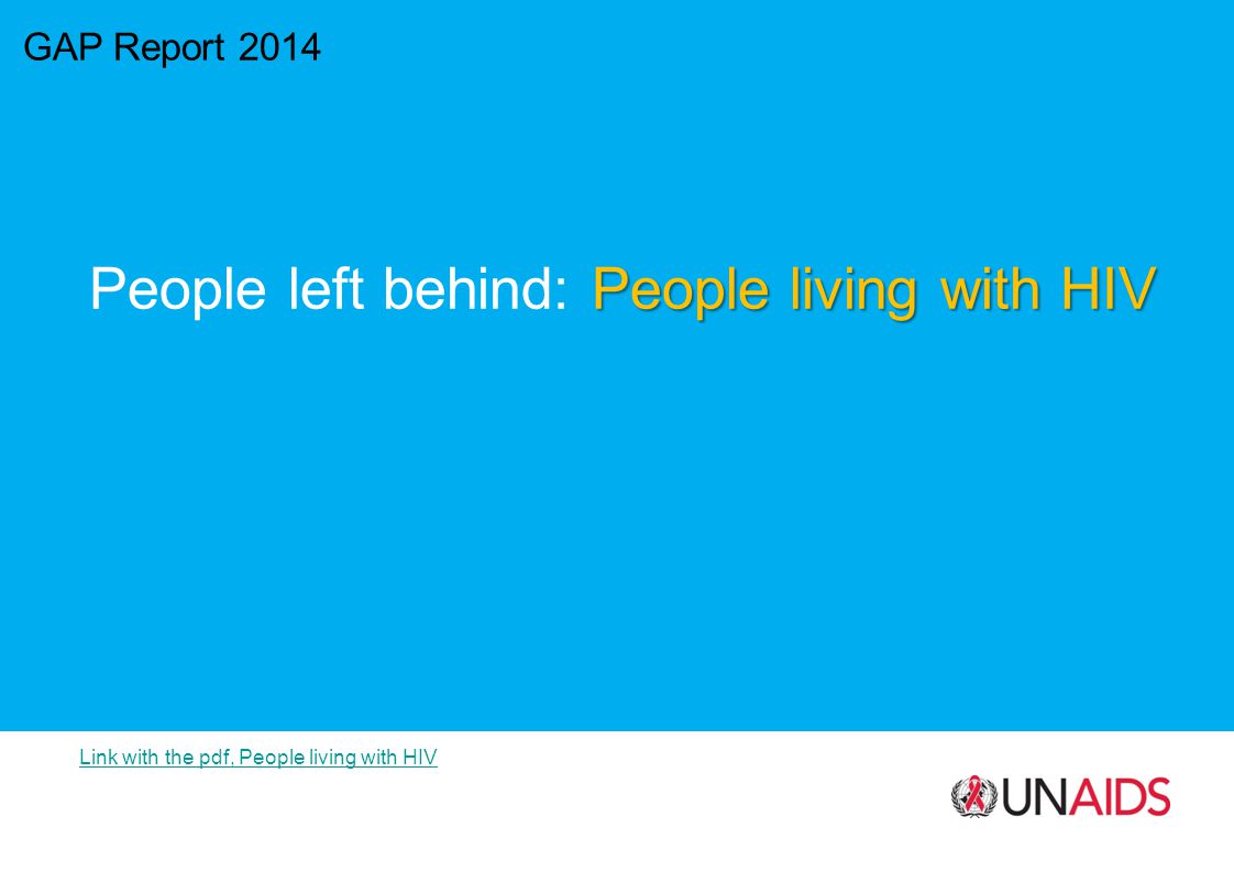 People left behind: People living with HIV