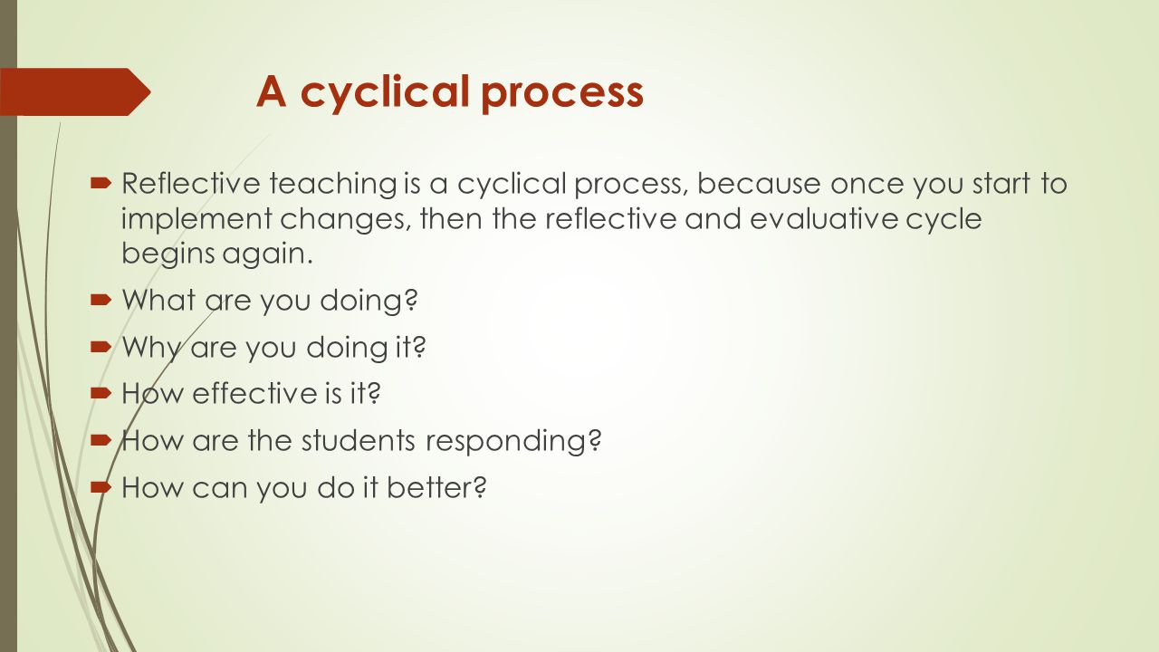 A cyclical process