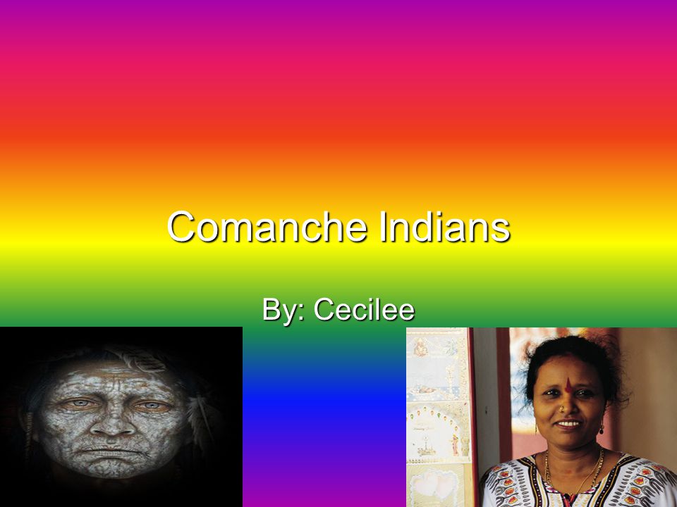 what did the comanche indians live in