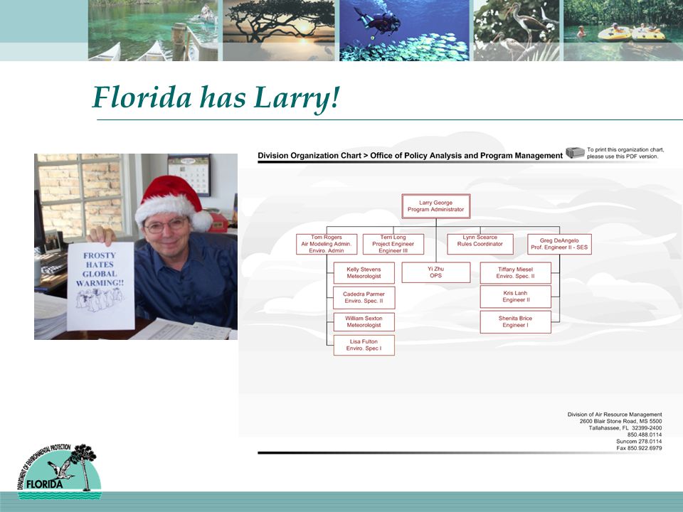 Florida has Larry!