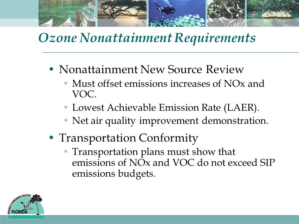 Ozone Nonattainment Requirements