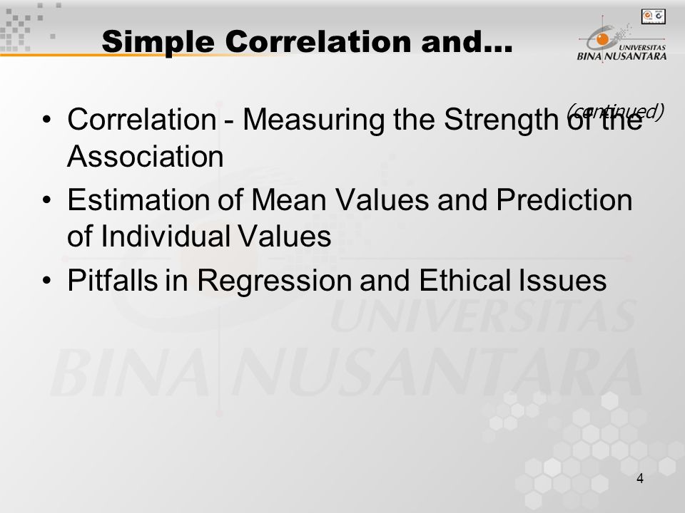 Simple Correlation and…