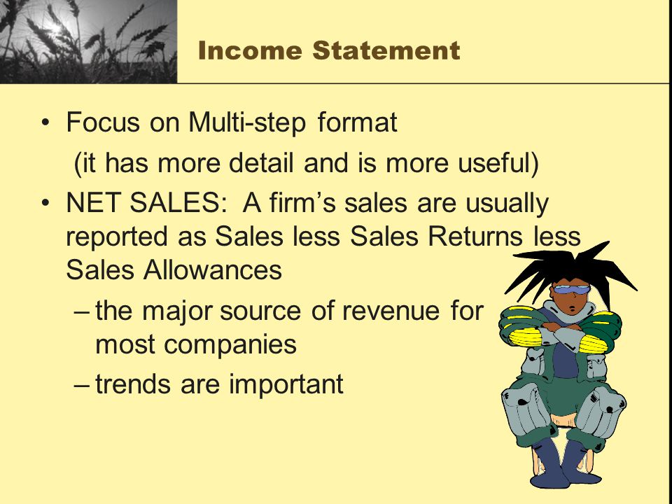 Focus on Multi-step format (it has more detail and is more useful)