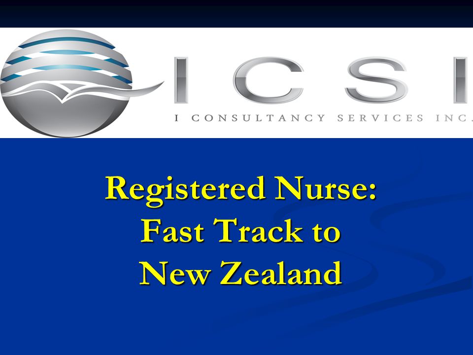 Registered Nurse: Fast Track to New Zealand