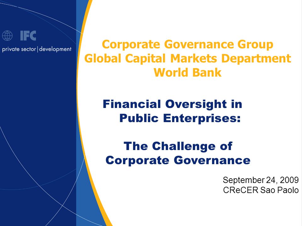 Corporate Governance Group