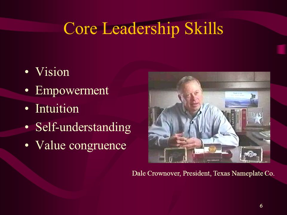 Core Leadership Skills