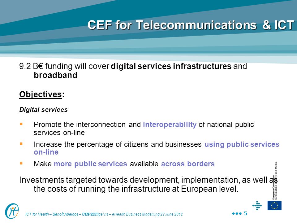 CEF for Telecommunications & ICT