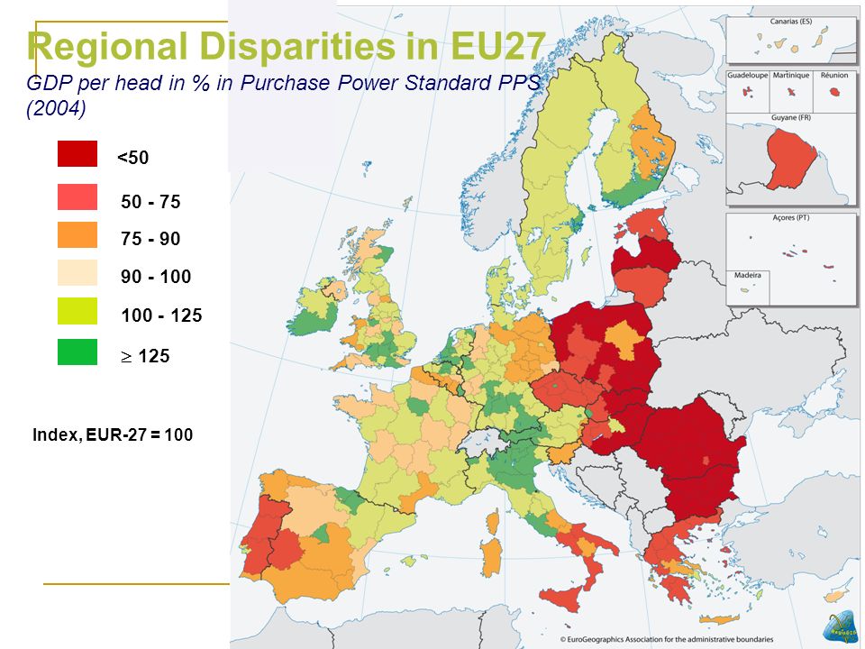 Regional Disparities in EU27
