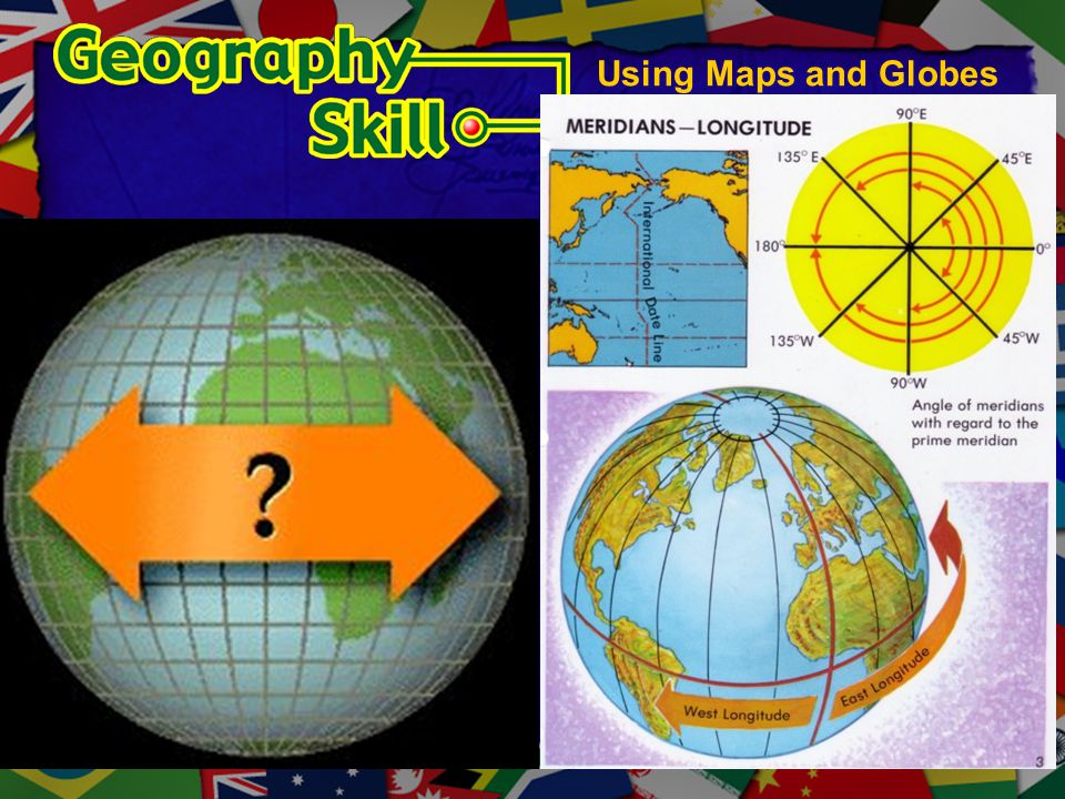 Using Maps and Globes Longitude diagrams