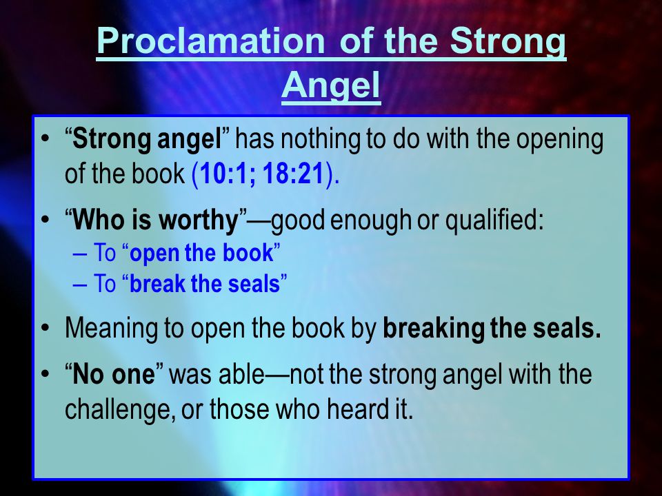 Proclamation of the Strong Angel