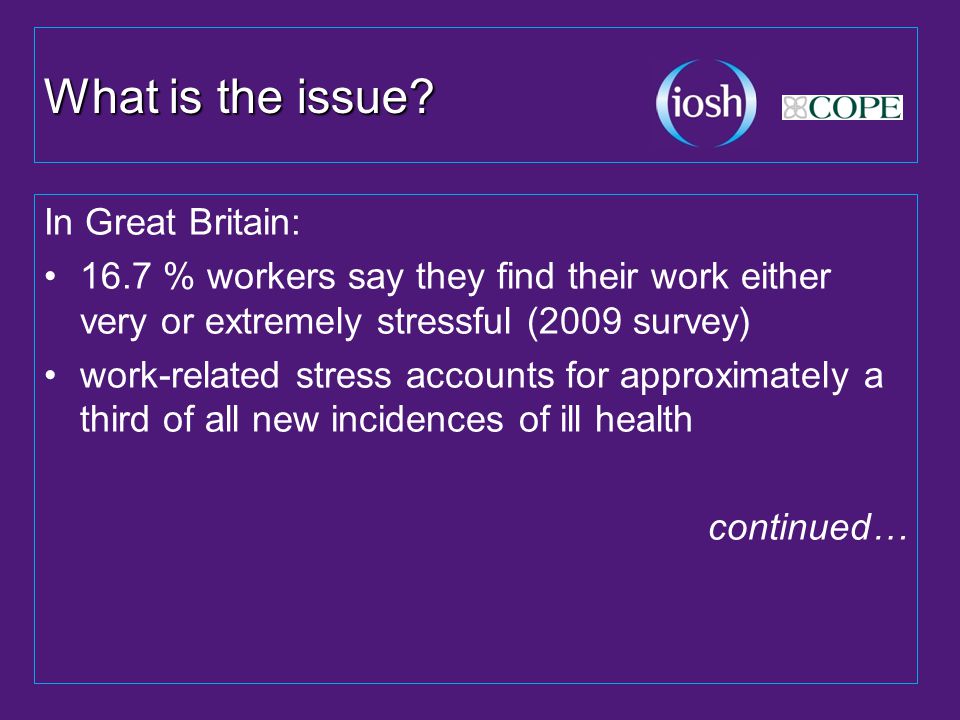 What is the issue In Great Britain:
