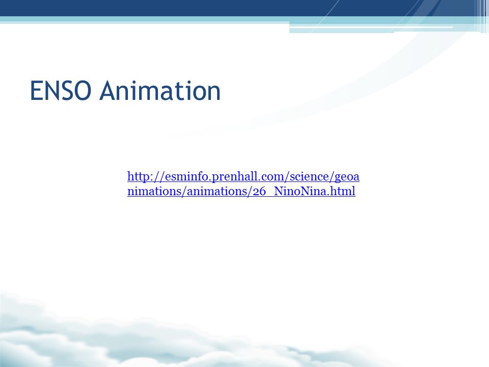 ENSO Animation