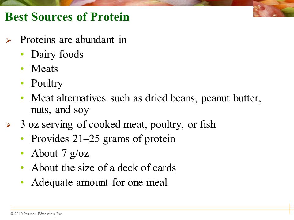 Best Sources of Protein