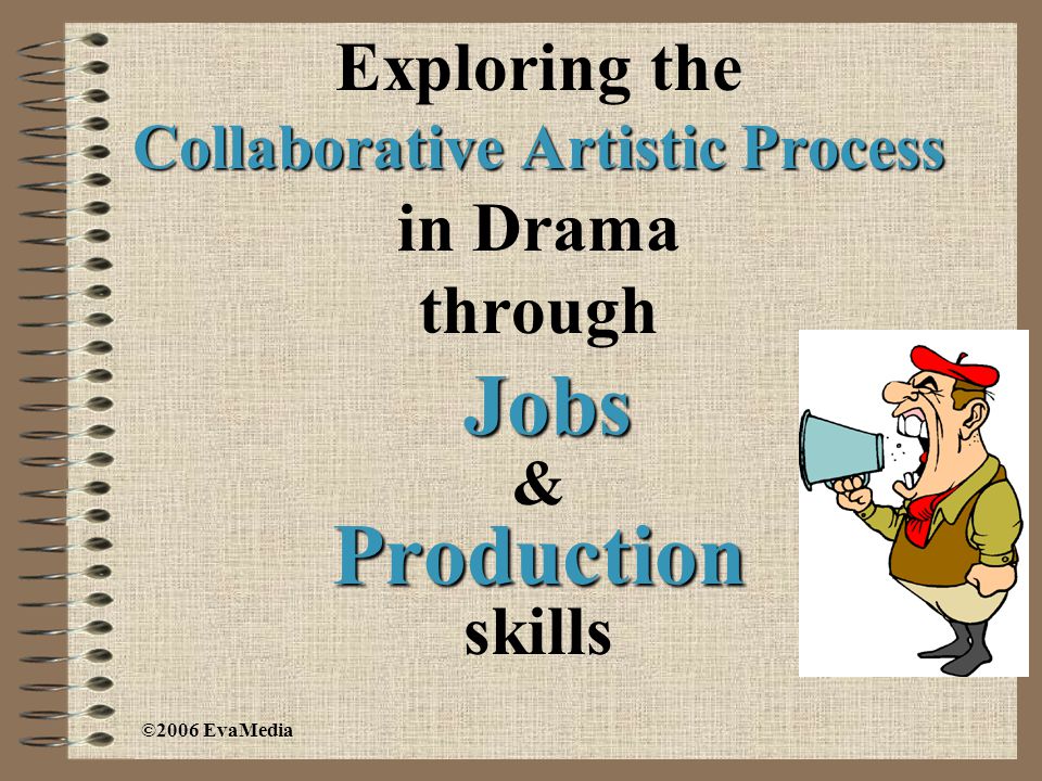 Collaborative Artistic Process Jobs & Production skills