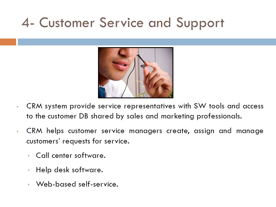 4- Customer Service and Support