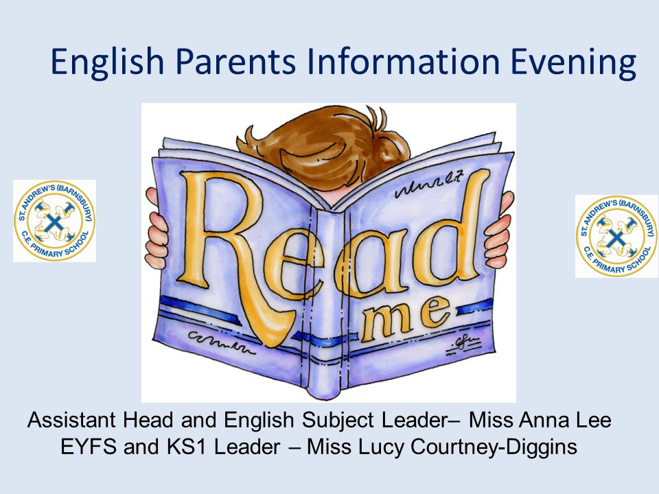 English Parents Information Evening