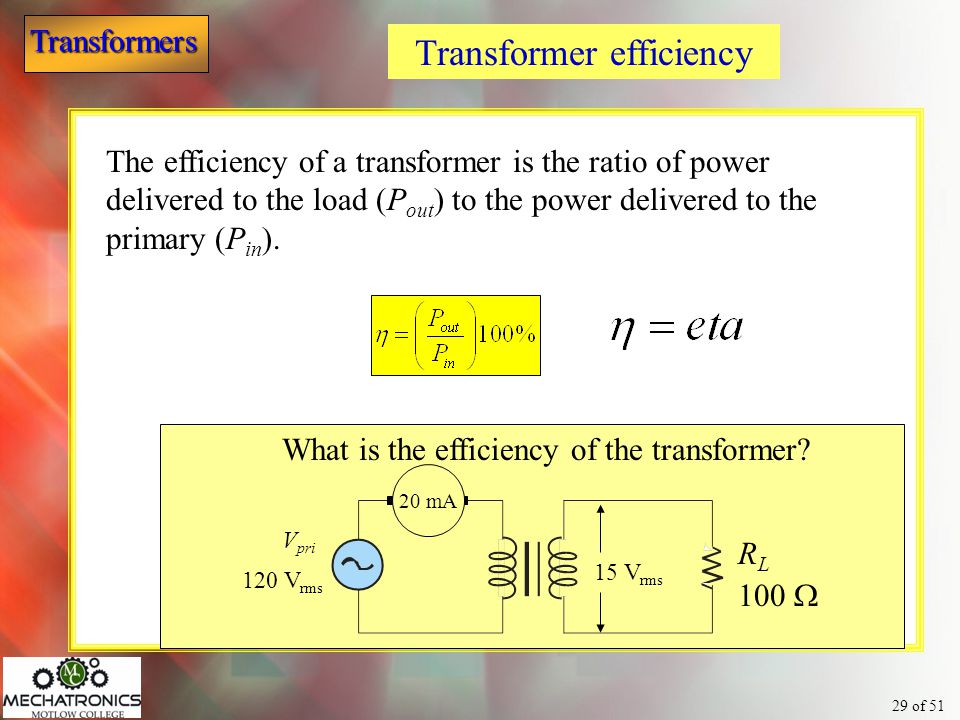 Transformer efficiency