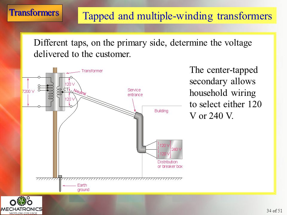 Tapped and multiple-winding transformers