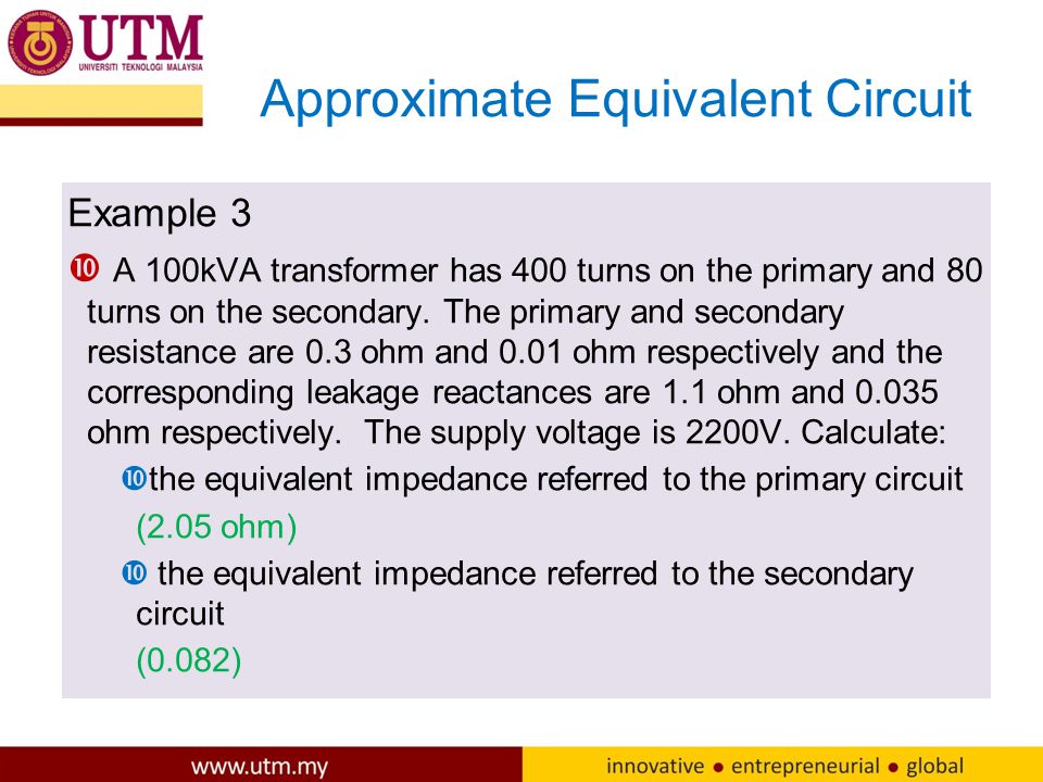 Approximate Equivalent Circuit