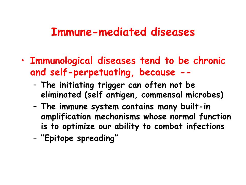 Immune-mediated diseases