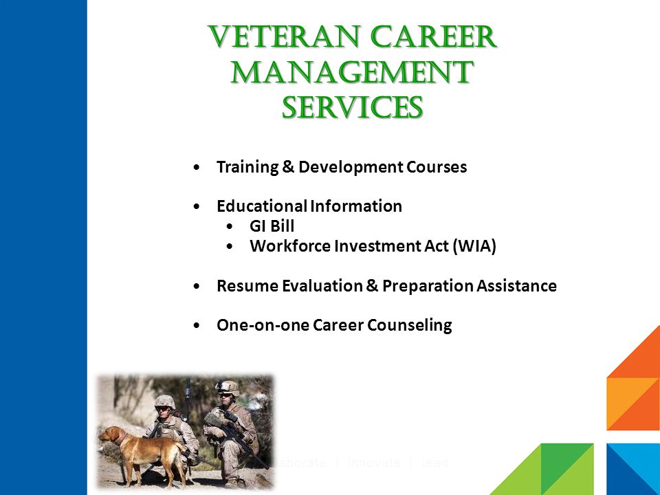 Veteran Career Management Services