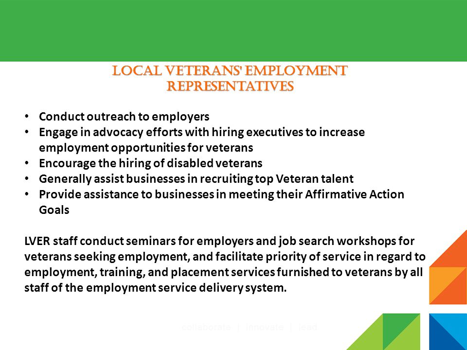 Local Veterans Employment