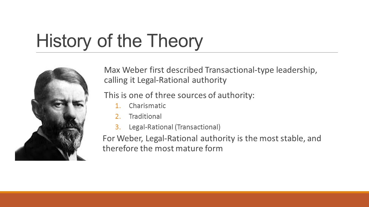 three sources of authority identified by max weber