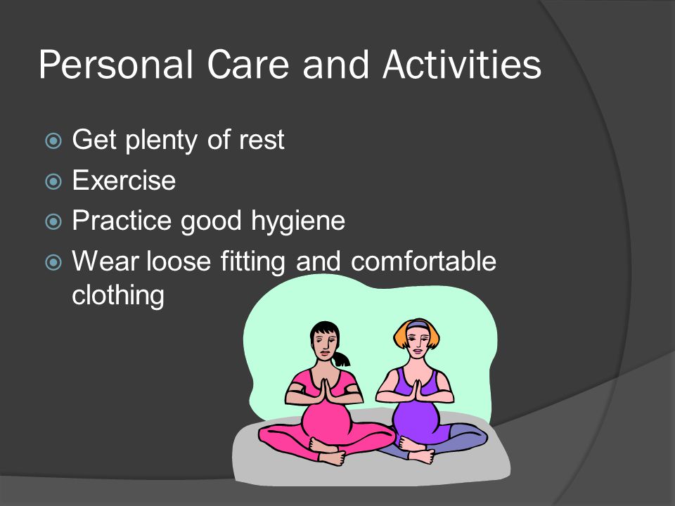 Personal Care and Activities