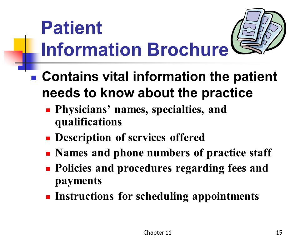 Patient Information Brochure