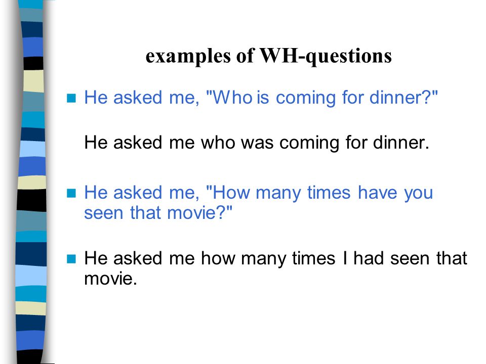 examples of WH-questions