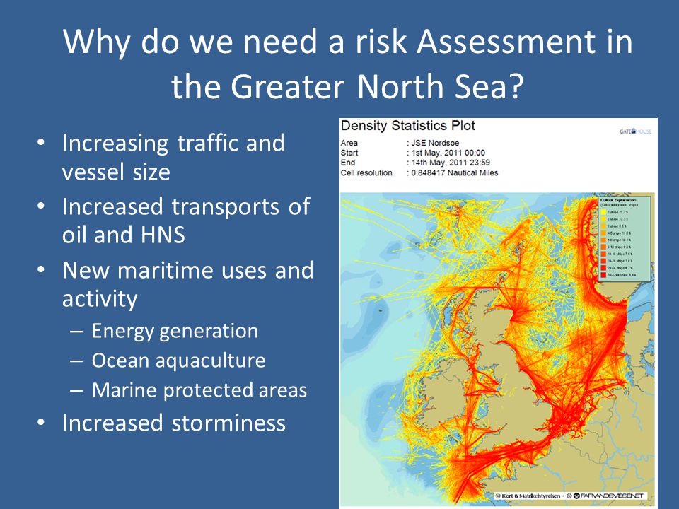 Why do we need a risk Assessment in the Greater North Sea