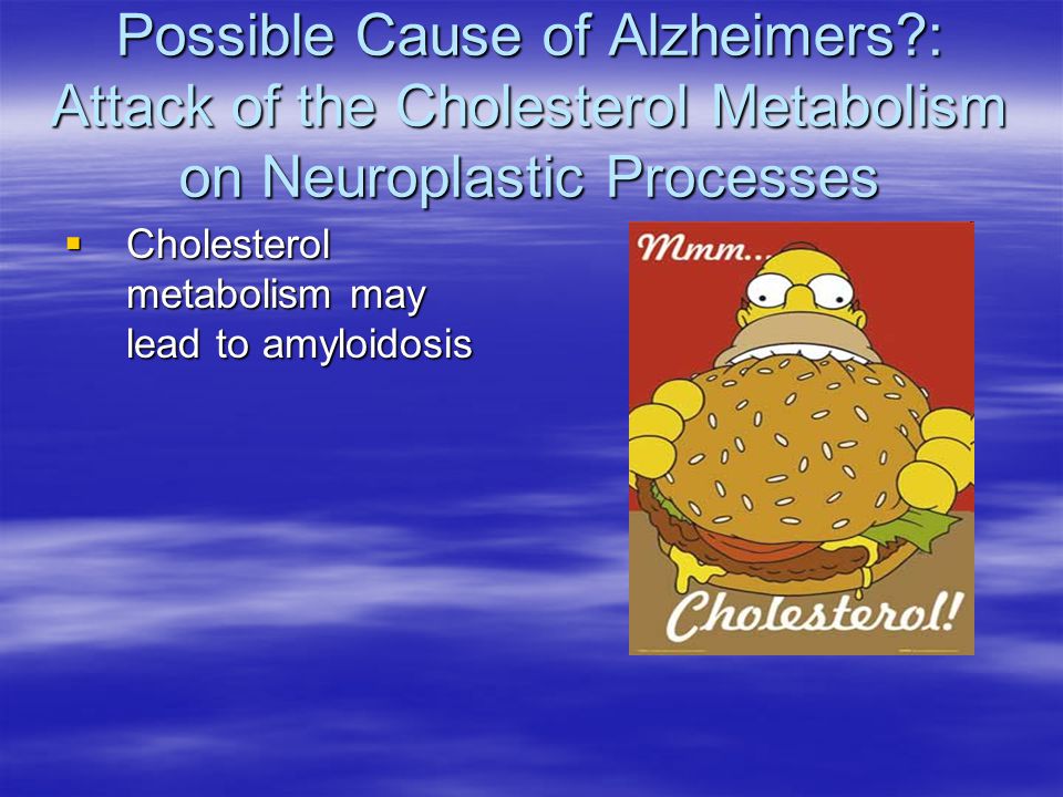 Possible Cause of Alzheimers