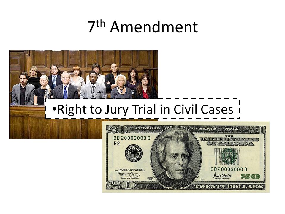 7th Amendment Right to Jury Trial in Civil Cases