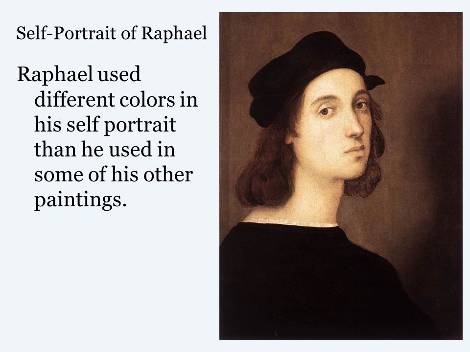 Self-Portrait of Raphael