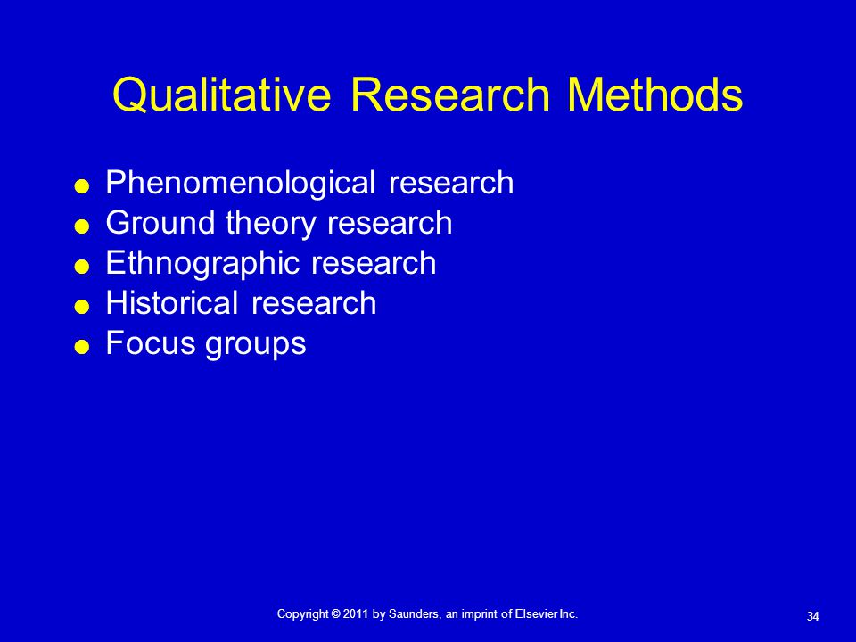 Qualitative Research Methods