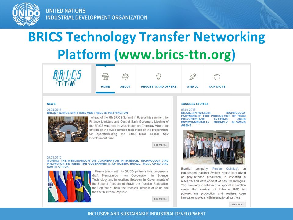 BRICS Technology Transfer Networking Platform (