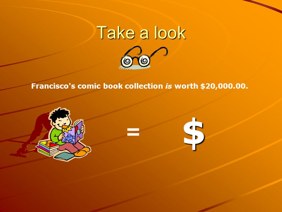 Take a look Francisco s comic book collection is worth $20, $ =
