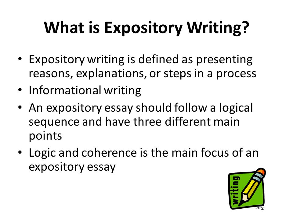 What is Expository Writing