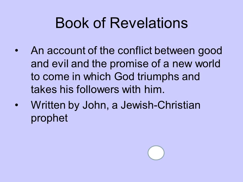 Book of Revelations