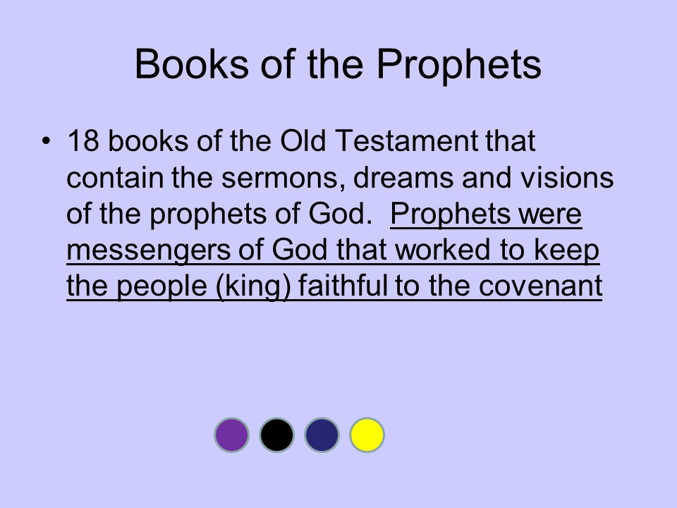 Books of the Prophets