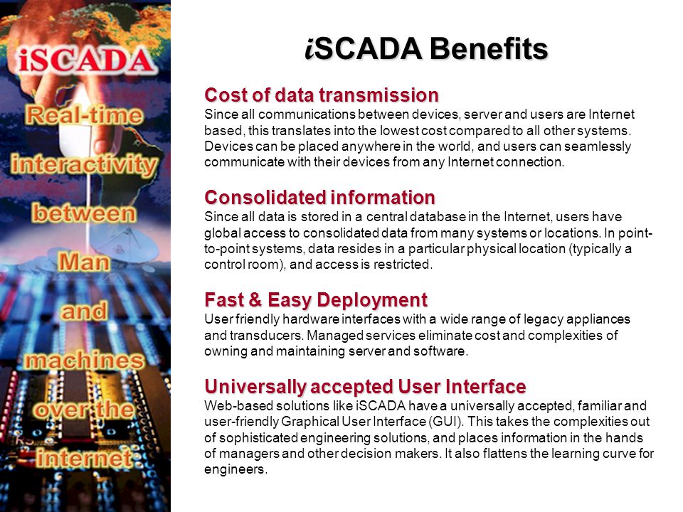 iSCADA Benefits
