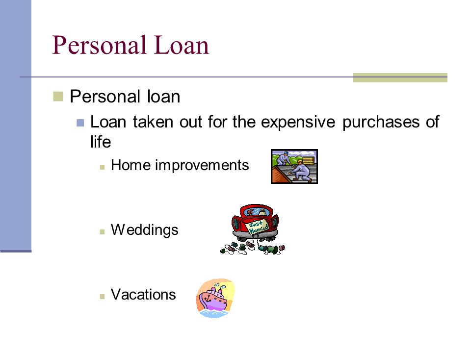 Personal Loan Personal loan