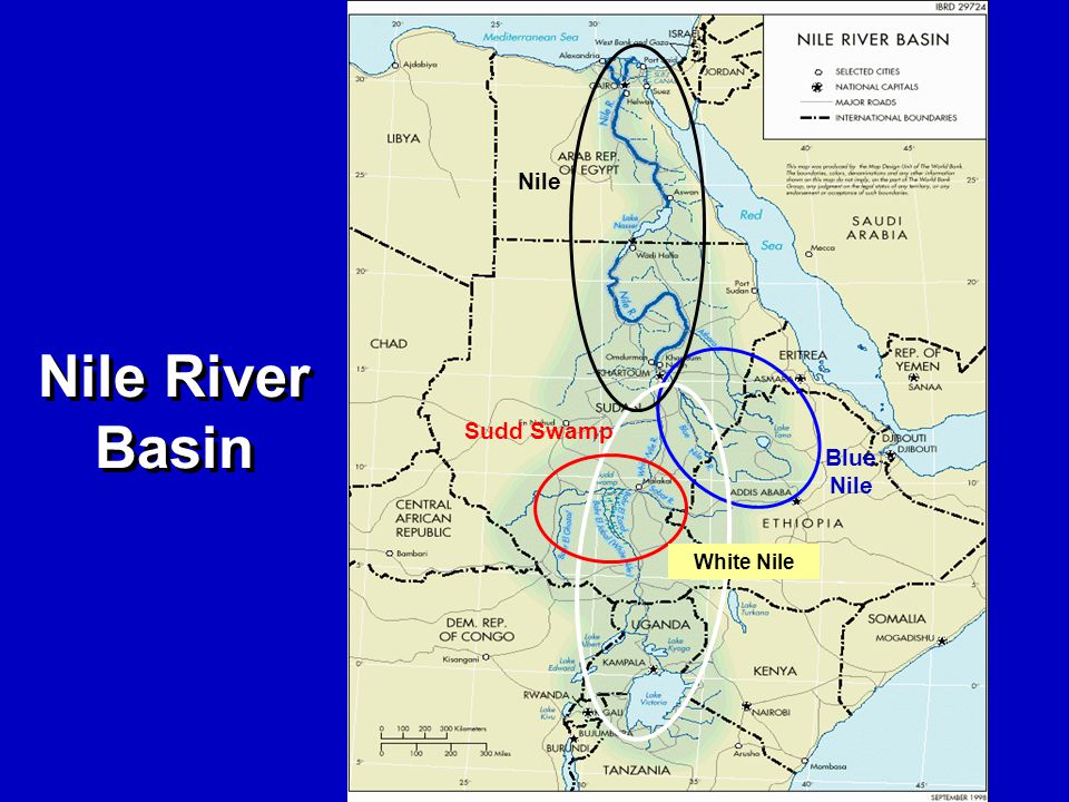 Nile River Basin Nile Sudd Swamp Blue Nile White Nile Ppt Video