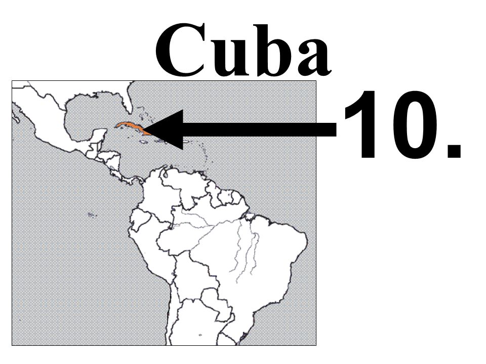 Cuba 10.
