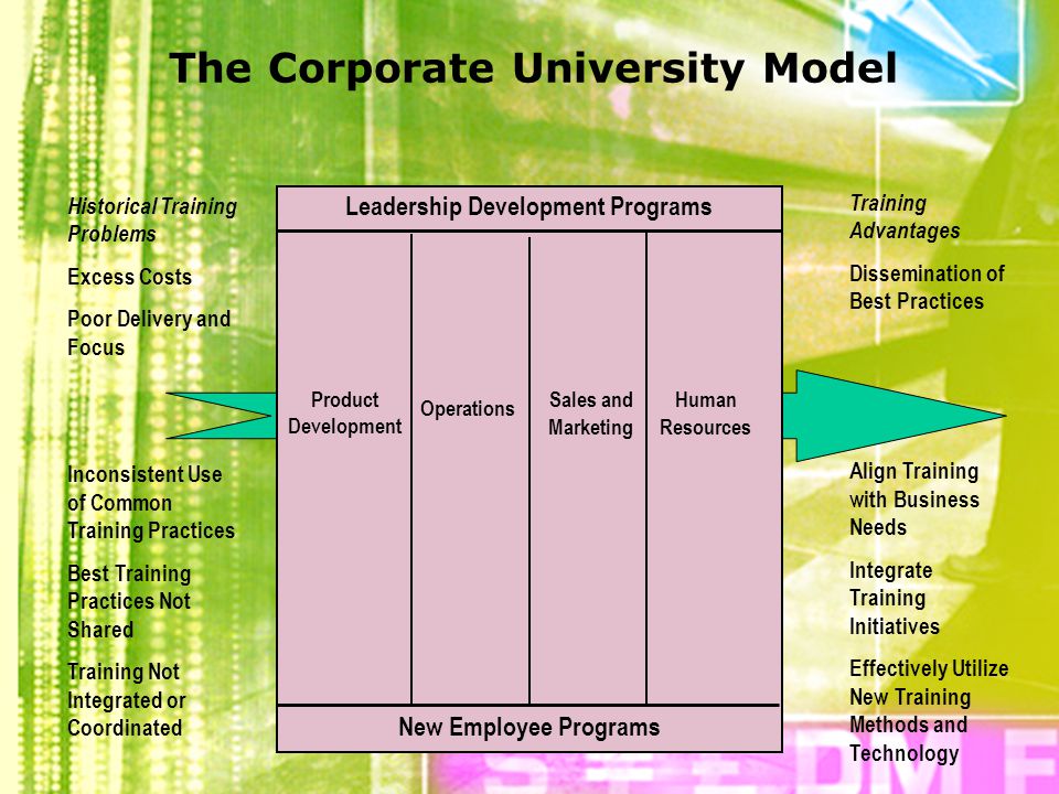 The Corporate University Model