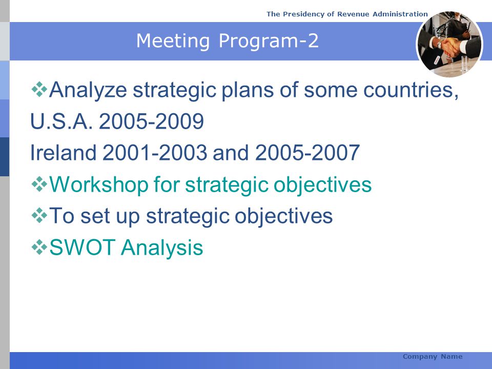 Analyze strategic plans of some countries, U.S.A