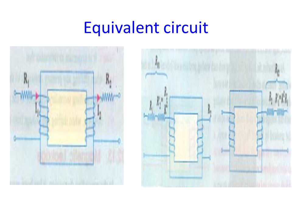 Equivalent circuit